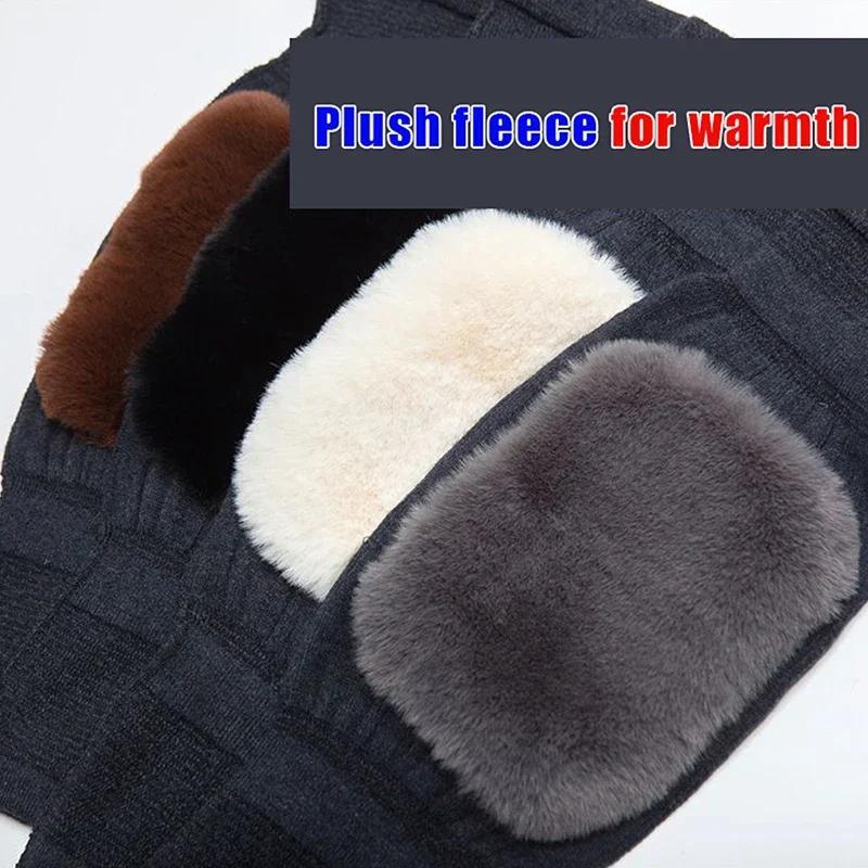 2PCS Winter Knee Warmer for Wool Knee Pads for Pain Relief