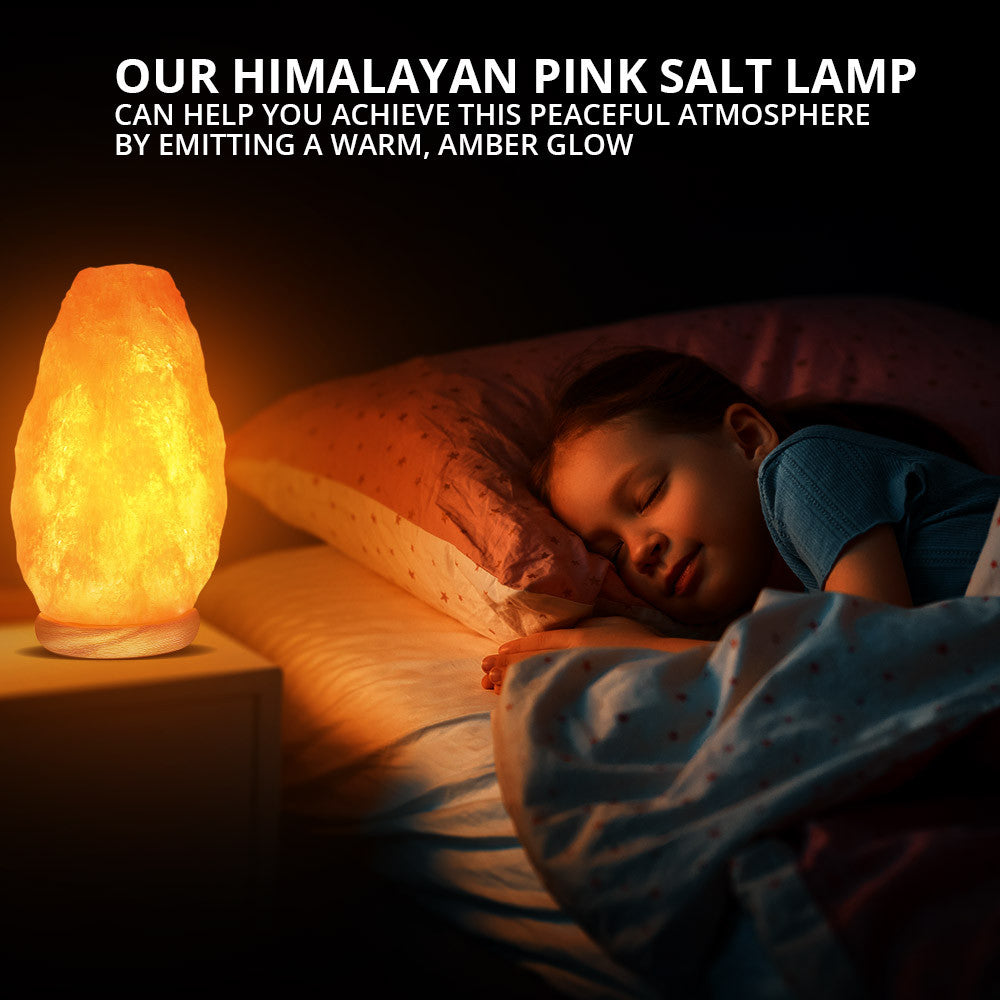 HIMALAYAN PINK ROCK SALT LAMPS Glow Night Lamp