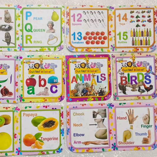 Pack Of 10 Pre School Books For your  Kids Early Learning