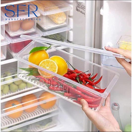 Storage Food Containers Organizer (Pack of 3) 1500ml,
