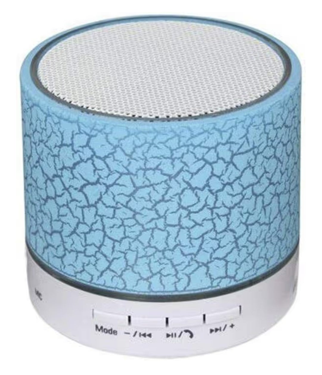 Bluetooth Speaker with LED Light, SD Card, USB, and FM Radio