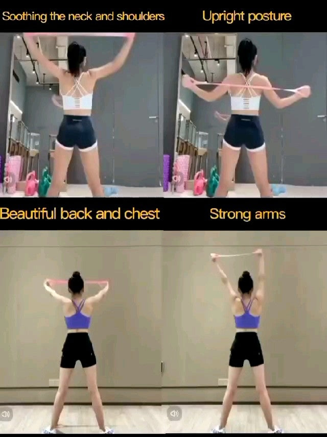 Yoga belt Stretch Strap Yoga 8-figure Tensioner Yoga Tool