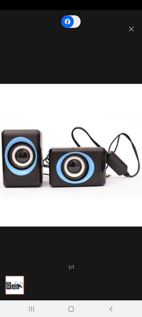 Multimedia Speaker Best Sound Quality For LCD Laptop Computer System