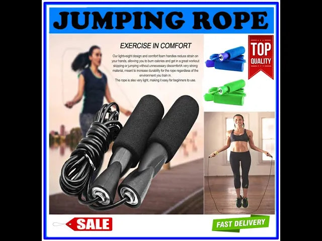 JUMPING AND SKIPPING ROPE