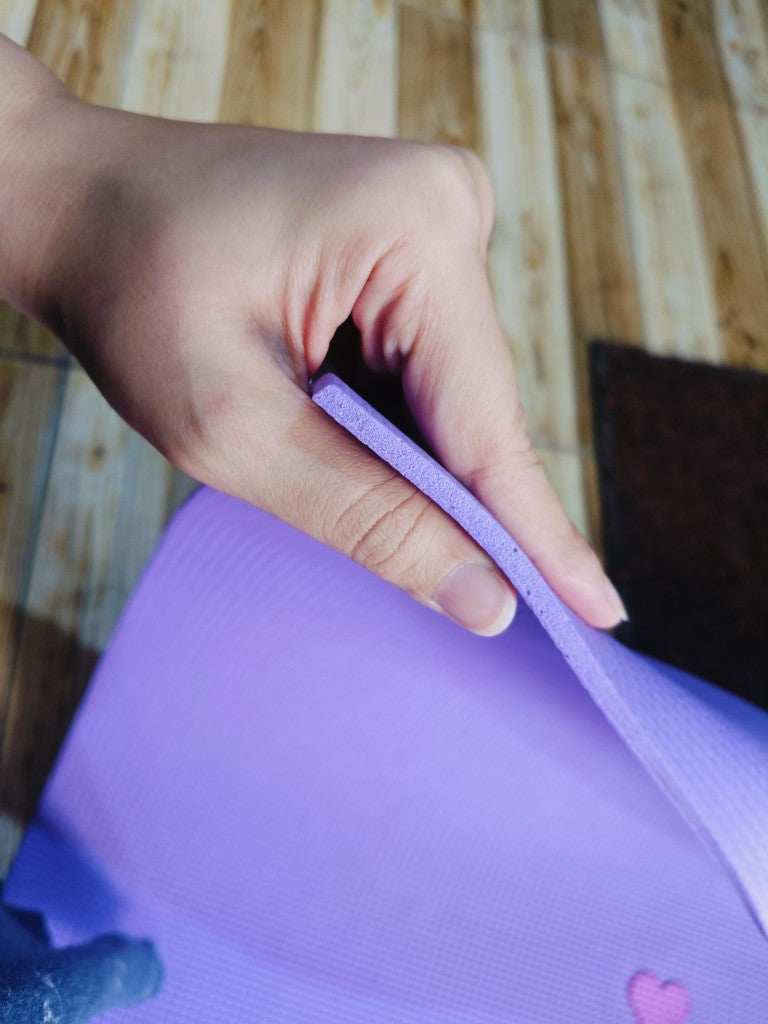 4mm Yoga Mat for Women and Men- Anti Slip