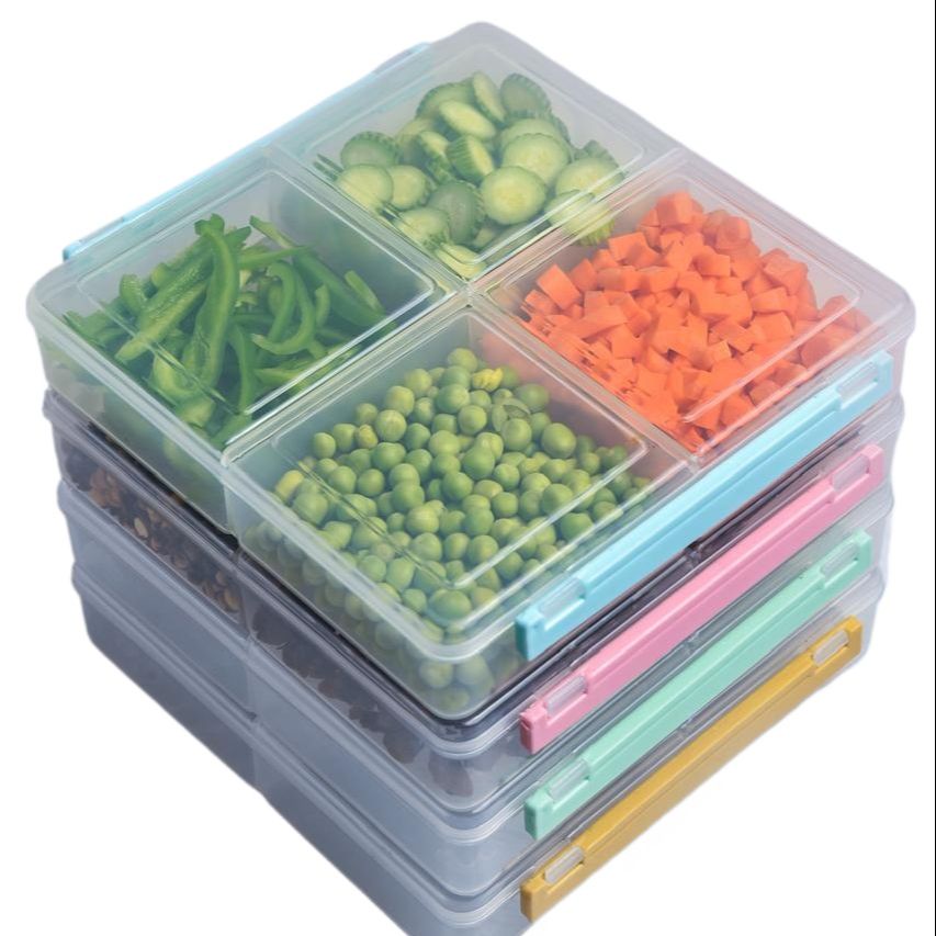 Storage Food Containers Organizer (Pack of 3) 1500ml,