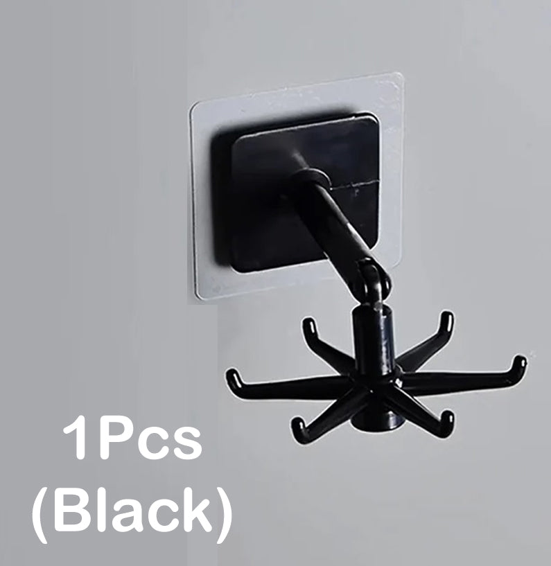 Easy-Install 360° Rotating Kitchen Hook - Self-Adhesive