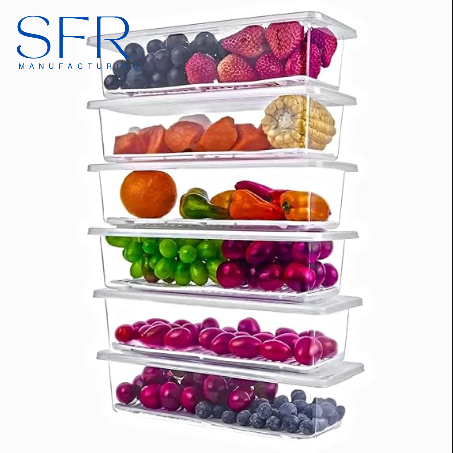 Storage Food Containers Organizer (Pack of 3) 1500ml,