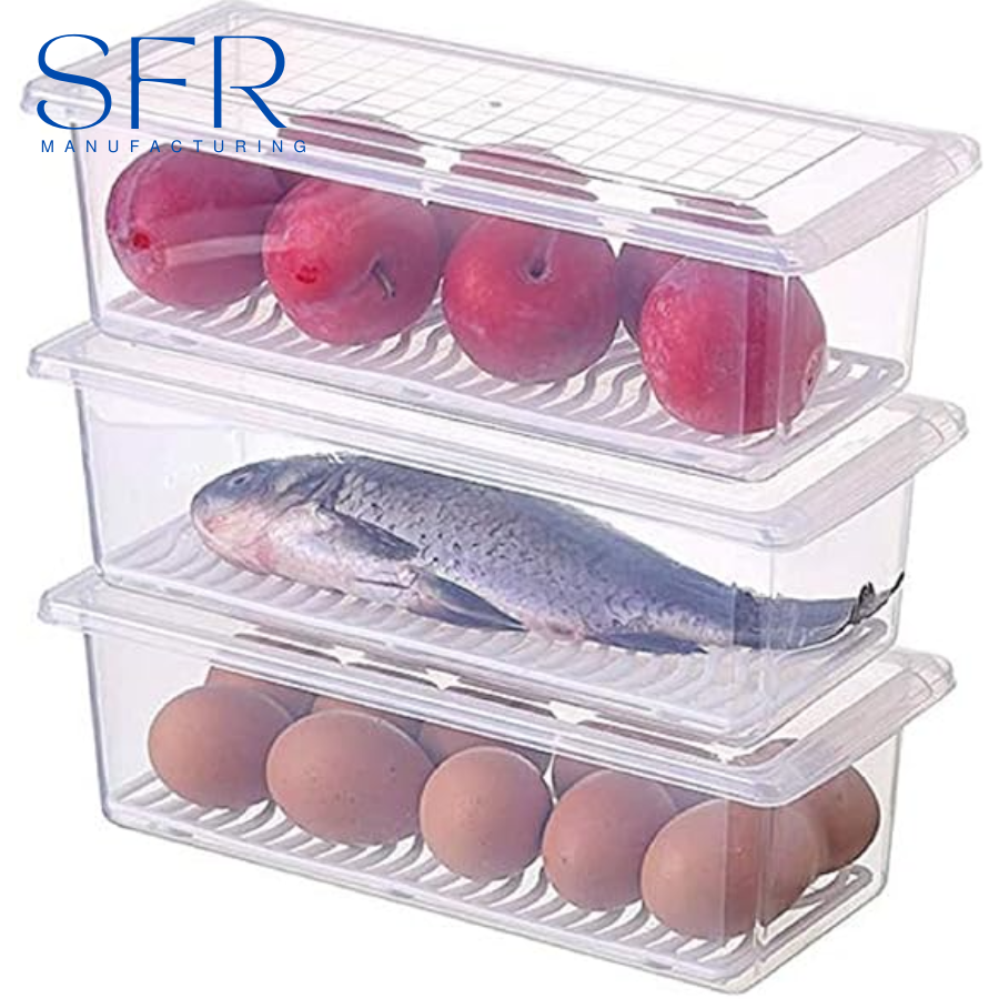 Storage Food Containers Organizer (Pack of 3) 1500ml,