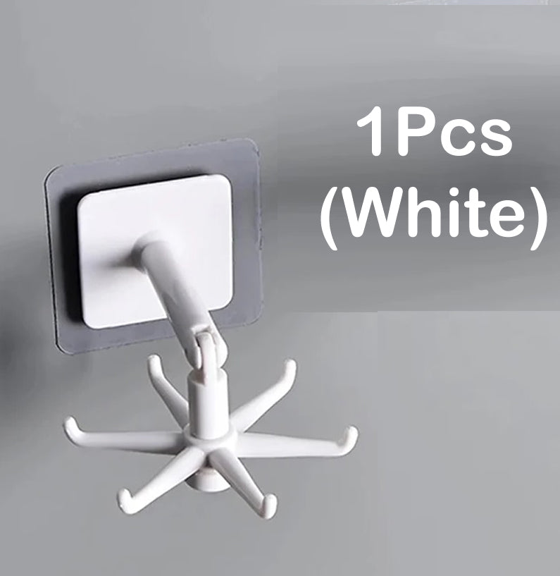 Easy-Install 360° Rotating Kitchen Hook - Self-Adhesive