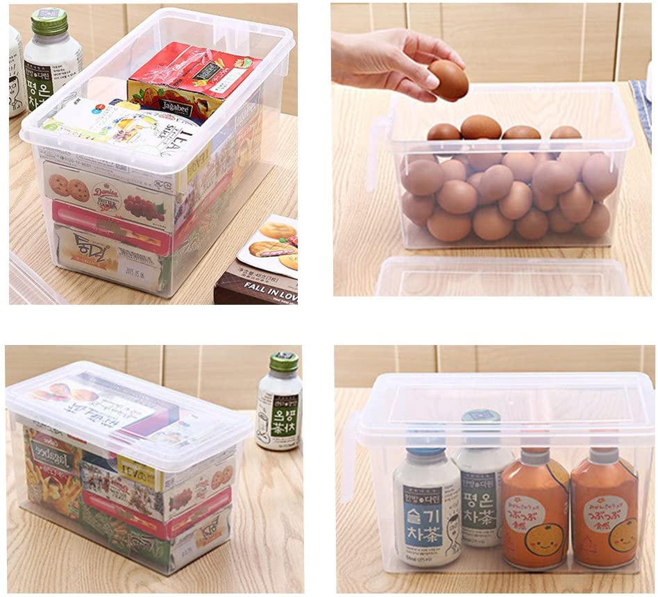 1 Pcs Fridge Organizer Storage Rack Drawer Basket