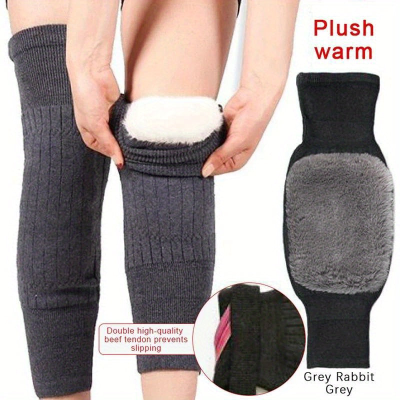 2PCS Winter Knee Warmer for Wool Knee Pads for Pain Relief
