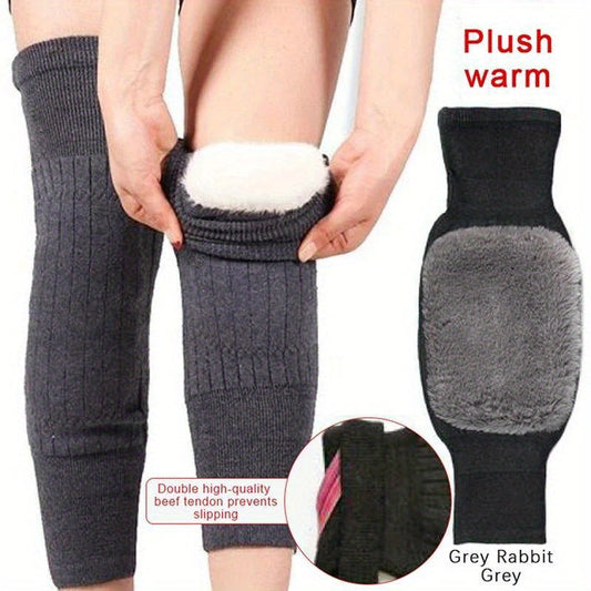 2PCS Winter Knee Warmer for Wool Knee Pads for Pain Relief