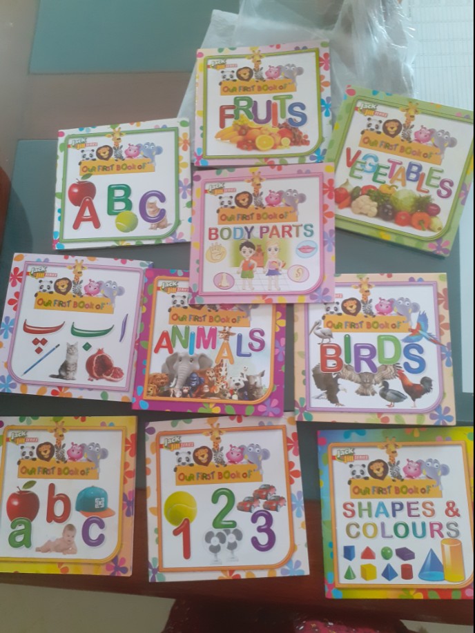 Pack Of 10 Pre School Books For your  Kids Early Learning