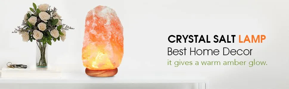 HIMALAYAN PINK ROCK SALT LAMPS  Glow Night Lamp