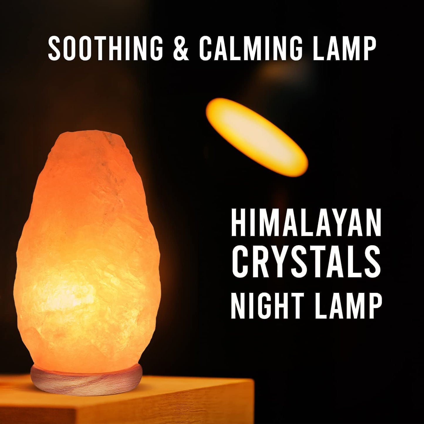 HIMALAYAN PINK ROCK SALT LAMPS  Glow Night Lamp